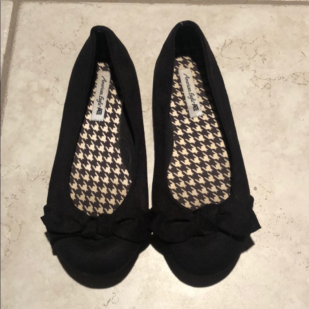 American Eagle Black Flats